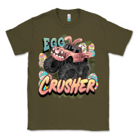 Army Green Egg crusher Easter truck Easter Day Classic Tee - HowdyJamesFarm