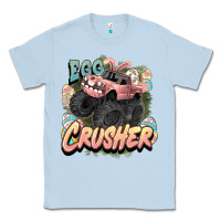 Dusty Blue Egg crusher Easter truck Easter Day Classic Tee - HowdyJamesFarm