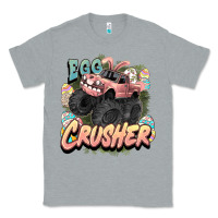 Heather Grey Egg crusher Easter truck Easter Day Classic Tee - HowdyJamesFarm
