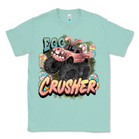 Seafoam Egg crusher Easter truck Easter Day Classic Tee - HowdyJamesFarm