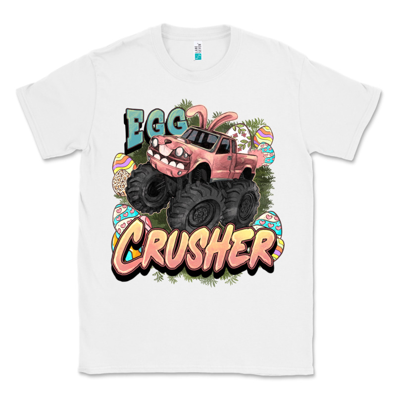 Egg Crusher Easter Truck Easter Day Classic Tee by HowdyJamesFarm | Teevron