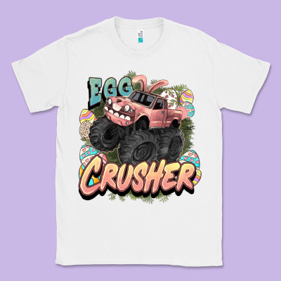 Egg Crusher Easter Truck Easter Day Classic Tee Designed By Howdyjamesfarm