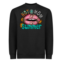 Black hot mom summer Heavyweight Sweatshirt - RacoonDesign