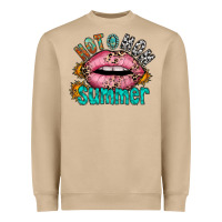 Mushroom hot mom summer Heavyweight Sweatshirt - RacoonDesign