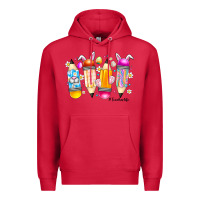 Cardinal Easter Teacher Life Premium Hoodie - CowhideDigitalArt