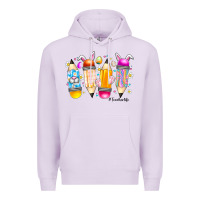 Lilac Easter Teacher Life Premium Hoodie - CowhideDigitalArt