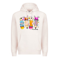 Pale Pink Easter Teacher Life Premium Hoodie - CowhideDigitalArt