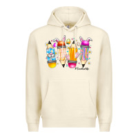 Sandshell Easter Teacher Life Premium Hoodie - CowhideDigitalArt