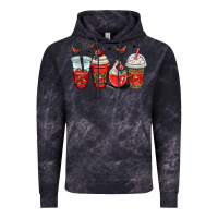 Cloud Black ladybug coffee cups Vintage Hoodie - OliviaCreatesArt