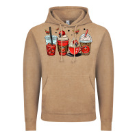 Vintage Coffee ladybug coffee cups Vintage Hoodie - OliviaCreatesArt