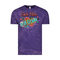 Cloud Purple little miss third grade Vintage Tee - Jasminsmagicworld