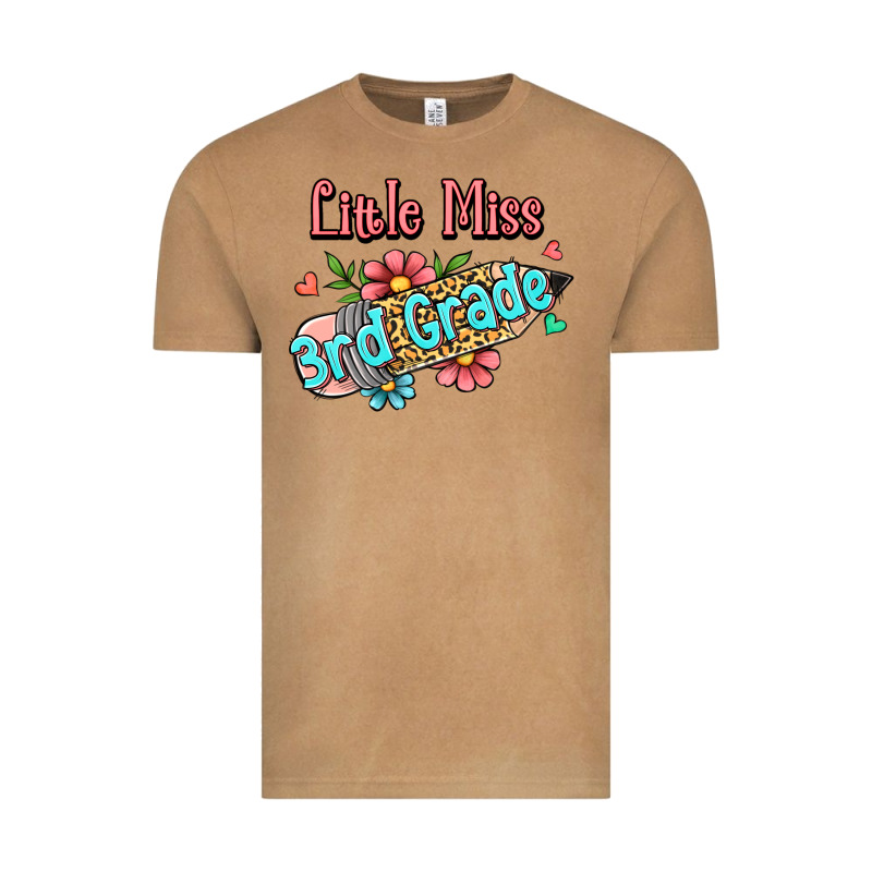 Little Miss Third Grade Vintage Tee by Jasminsmagicworld | Teevron