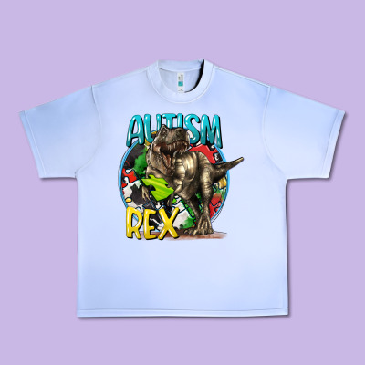 Autism Rex Urban Heavy Tee Designed By Cowgirlartshop