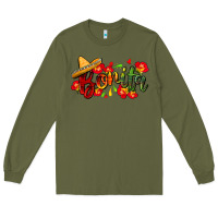 Army Green Bonita Long Sleeve Tee - FaDigitalArtStudio