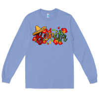 Colony Blue Bonita Long Sleeve Tee - FaDigitalArtStudio