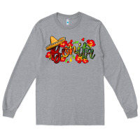 Heather Grey Bonita Long Sleeve Tee - FaDigitalArtStudio