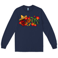 Navy Bonita Long Sleeve Tee - FaDigitalArtStudio