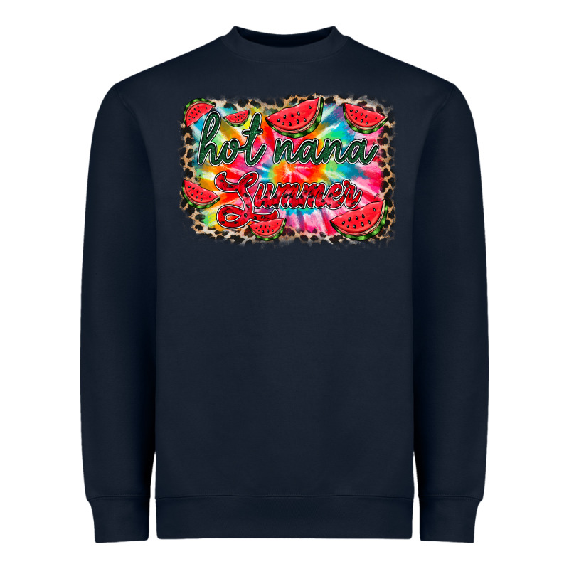 Hot Nana Summer Heavyweight Sweatshirt by RacoonDesign | Teevron
