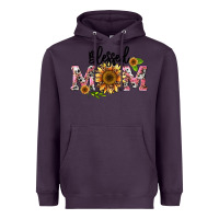 Plum blessed mom Heavyweight Hoodie - BarkalooDesign