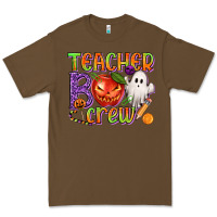 Cacao Teacher Boo Crew Premium Tee - texasbilliewilder