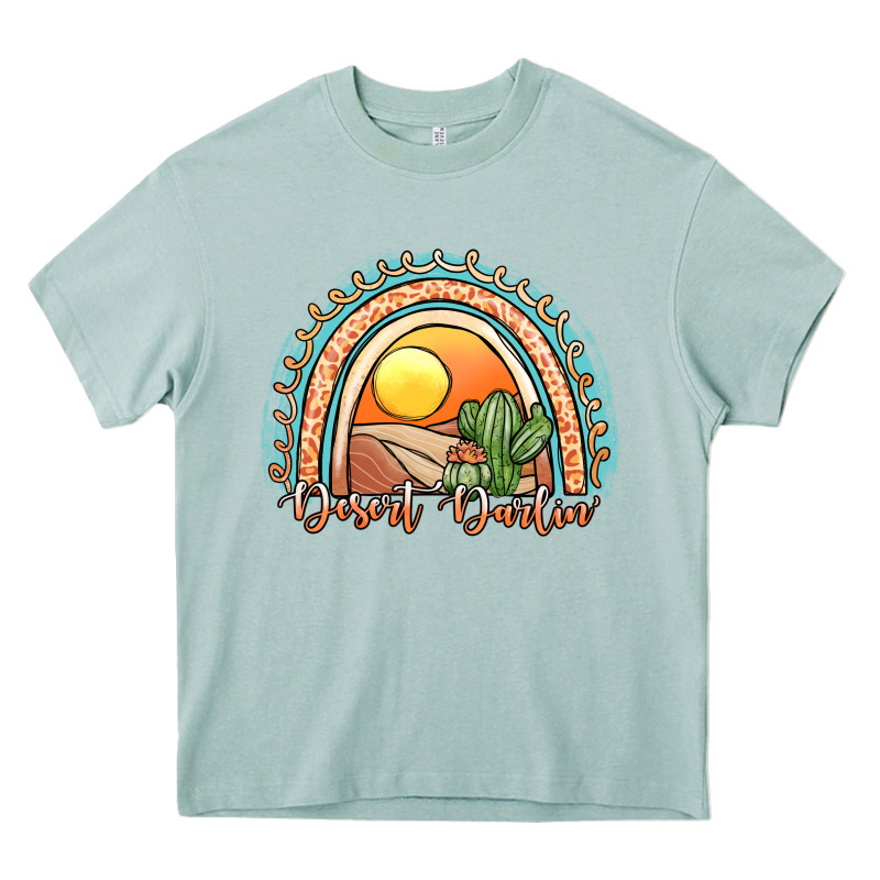 Desert Darlin' Rainbow Heavy Core Tee by JahusDesignShop | Teevron
