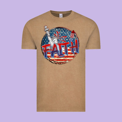 Faith Usa Vintage Tee Designed By Cowgirlartshop