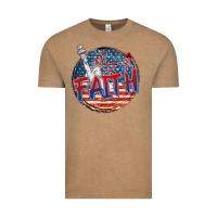 Vintage Coffee faith usa Vintage Tee - CowGirlArtShop