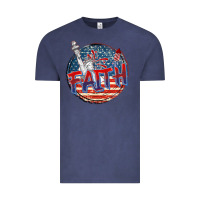 Vintage Denim faith usa Vintage Tee - CowGirlArtShop