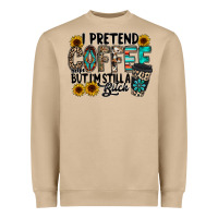Mushroom i pretend coffee Heavyweight Sweatshirt - RacoonDesign