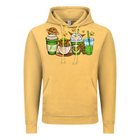 Vintage Mustard fantastic movie character coffee cups Vintage Hoodie - OliviaCreatesArt