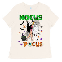 Bone Happy Halloween Ladies Tee - NancyCooperArtShop
