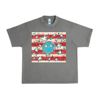 Tornado America flag smiley  tumbler Urban Heavy Tee - HowdyJamesFarm