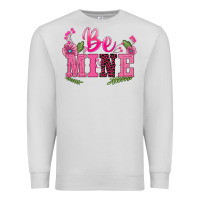 Dove Grey walentine's day be mine Premium Sweatshirt - BarkalooDesign