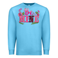 Ocean Blue walentine's day be mine Premium Sweatshirt - BarkalooDesign