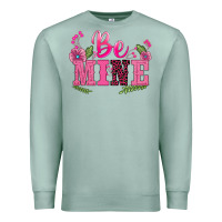 Seafoam walentine's day be mine Premium Sweatshirt - BarkalooDesign