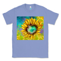 Colony Blue sparkling sunflower Classic Tee - TumblerDesignByShophia