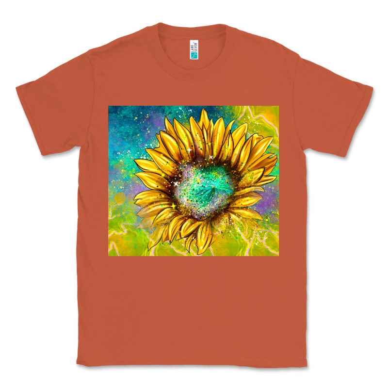Sparkling Sunflower Classic Tee by TumblerDesignByShophia | Teevron