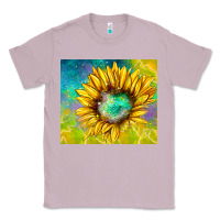 Lilac sparkling sunflower Classic Tee - TumblerDesignByShophia