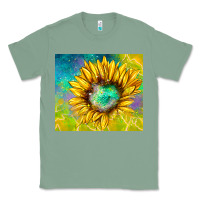 Sage sparkling sunflower Classic Tee - TumblerDesignByShophia