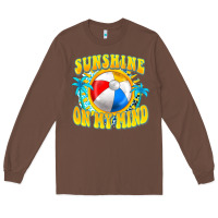 Chestnut Sunshine on my mind Long Sleeve Tee - FaDigitalArtStudio