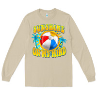 Mushroom Sunshine on my mind Long Sleeve Tee - FaDigitalArtStudio