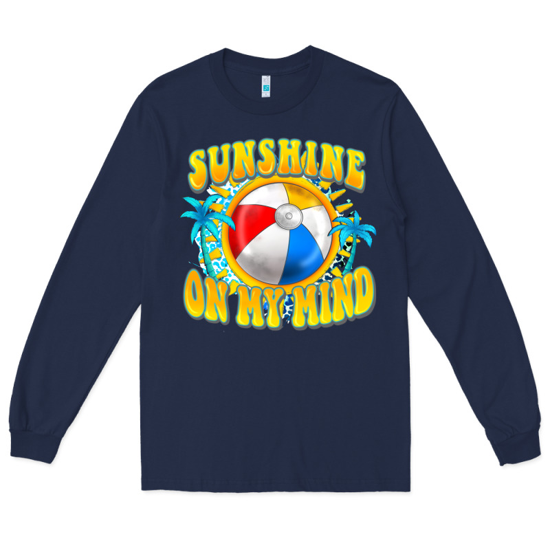Sunshine On My Mind Long Sleeve Tee by FaDigitalArtStudio | Teevron