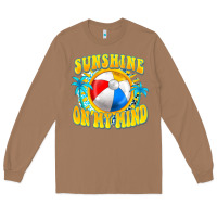 Toasted Coconut Sunshine on my mind Long Sleeve Tee - FaDigitalArtStudio