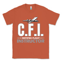 Copper CFI CFI Certified Flight Pilot Gift CFI Flying Instructor Classic Tee - longCreatives