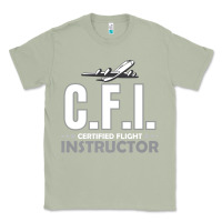 Matcha CFI CFI Certified Flight Pilot Gift CFI Flying Instructor Classic Tee - longCreatives