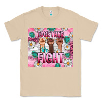 Mushroom Breast Cancer Together Fight Classic Tee - Artiststas