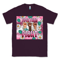 Plum Breast Cancer Together Fight Classic Tee - Artiststas