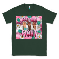 Sports Green Breast Cancer Together Fight Classic Tee - Artiststas