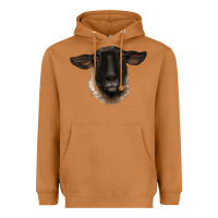 Meerkat suffolk ewe head Heavyweight Hoodie - BarkalooDesign