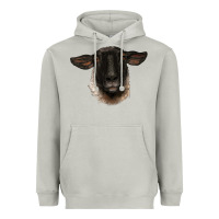 Moon Dust suffolk ewe head Heavyweight Hoodie - BarkalooDesign